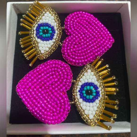 handmade earrings in multiple colors made in venezuela - Picture 1 of 1